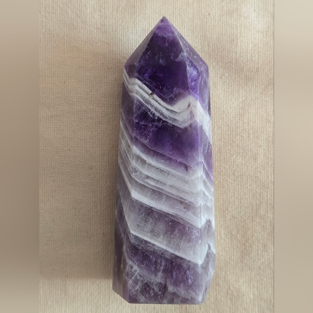 Amethyst Crystal Tower Point